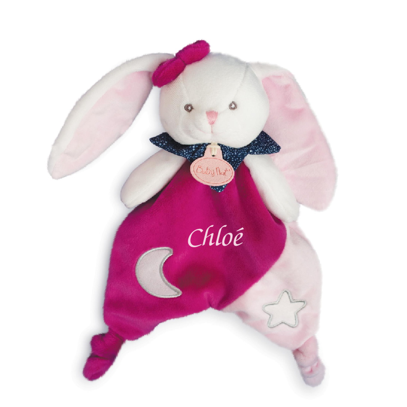  - les luminescents - plat lapin rose 